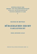 Cover-Bild zum Titel 'Bürgerliches Recht' von 'Heinrich Mitteis'