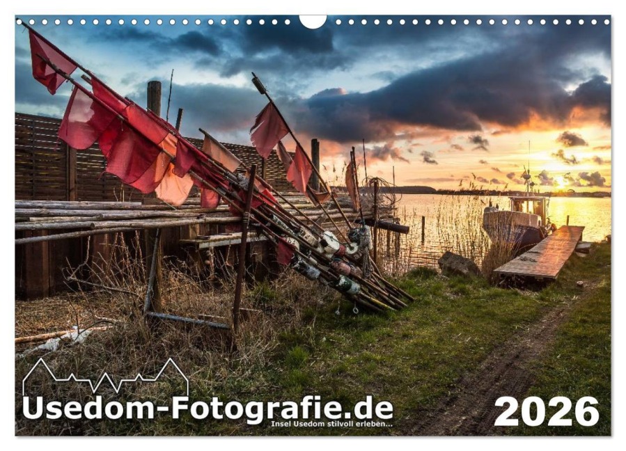 Usedom-Fotografie.de (Wandkalender 2026 DIN A3 quer), CALVENDO Monatskalender - Marcel Piper - Usedom-Fotografie. De