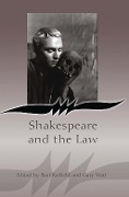 Cover-Bild zum Titel 'Shakespeare and the Law' von ''
