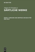Cover-Bild zum Titel 'Lienhard und Gertrud. Ein Buch für das Volk' von ''