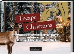Cover-Bild zum Titel 'Escape Christmas - Der Adventskalender zum Auftrennen' von 'Lotte Kinskofer, Toni Anzenberger'