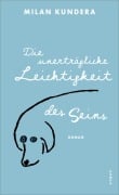 Cover-Bild zum Titel 'Die unerträgliche Leichtigkeit des Seins' von 'Milan Kundera'