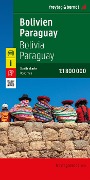 Cover-Bild zum Titel 'Bolivien - Paraguay, Straßenkarte 1:1.800.000, freytag & berndt' von ''