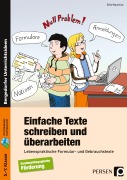 Cover-Bild zum Titel 'Einfache Texte schreiben und überarbeiten' von 'Elke Mauritius'