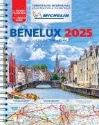 Cover-Bild zum Titel 'Michelin Straßenatlas Benelux mit Spiralbindung' von ''