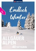 Cover-Bild zum Titel 'KOMPASS Endlich Winter - Allgäuer Alpen' von 'Felix Röder, Benedikt Kolkmann'