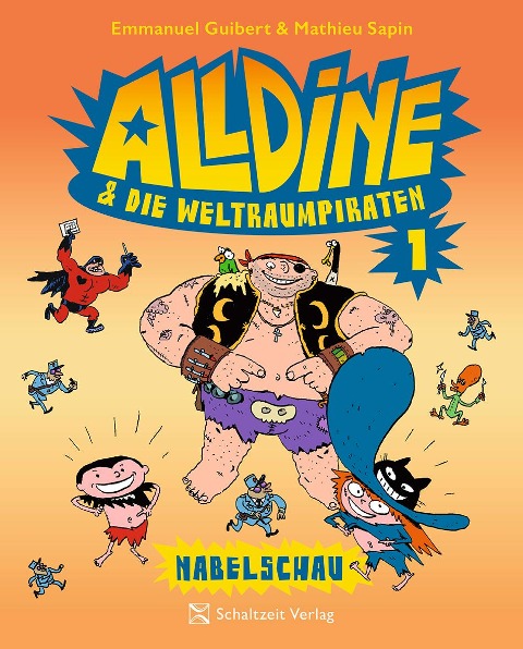 Alldine & die Weltraumpiraten - Mathieu Sapin, Emmanuel Guibert, Joann Sfar