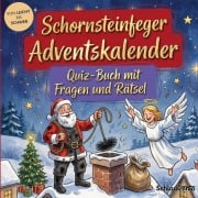 Cover-Bild zum Titel 'Schornsteinfeger-Adventskalender: Quiz-Buch mit Fragen und Rätsel' von 'Schlauvento Interactive'