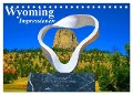 Wyoming ¿ Impressionen (Tischkalender 2024 DIN A5 quer), CALVENDO Monatskalender - Elisabeth Stanzer