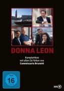 Cover-Bild zum Titel 'Donna Leon: Commissario Brunetti - Komplettbox (26 Filme)' von 'Donna Leon'