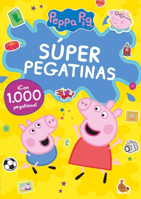 Peppa Pig. Superpegatinas. - 