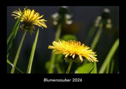 Cover-Bild zum Titel 'Blumenzauber 2026 Fotokalender DIN A3' von 'Tobias Becker'