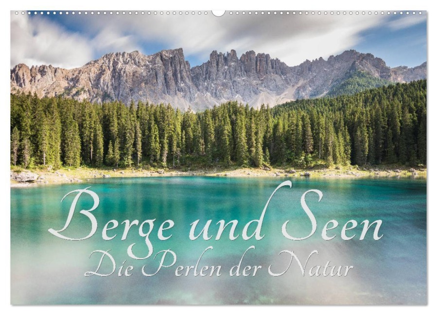 Berge und Seen - Die Perlen der Natur (Wandkalender 2026 DIN A2 quer), CALVENDO Monatskalender - Maik Major