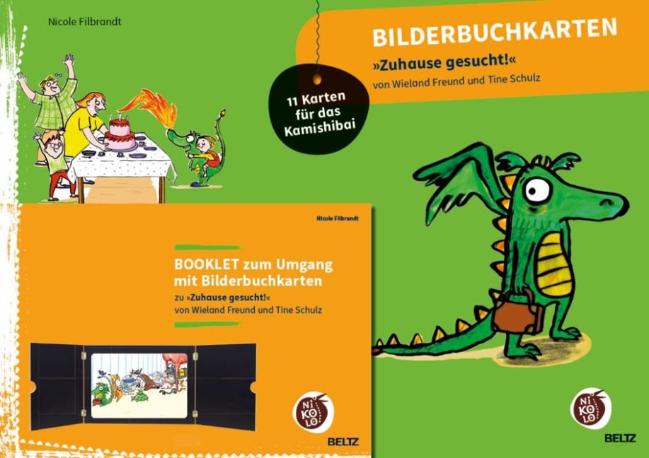 Bilderbuchkarten 'Zuhause gesucht!' von Wieland Freund und Kristine Schulz - Nicole Filbrandt