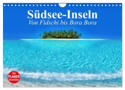 Cover-Bild zum Titel 'Südsee-Inseln. Von Fidschi bis Bora Bora (Wandkalender 2026 DIN A4 quer), CALVENDO Monatskalender' von 'Elisabeth Stanzer'