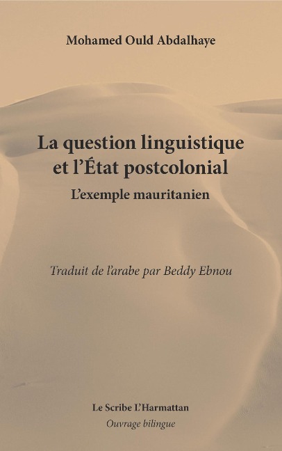 La question linguistique et l'Etat postcolonial - Beddy Ebnou