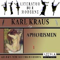 Cover-Bild zum Titel 'Aphorismen 1' von 'Karl Kraus'