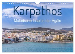 Cover-Bild zum Titel 'Karpathos - Malerische Insel in der Ägäis (Wandkalender 2027 DIN A4 quer), CALVENDO Monatskalender' von 'Stefan O. Schüller und Elke Schüller'