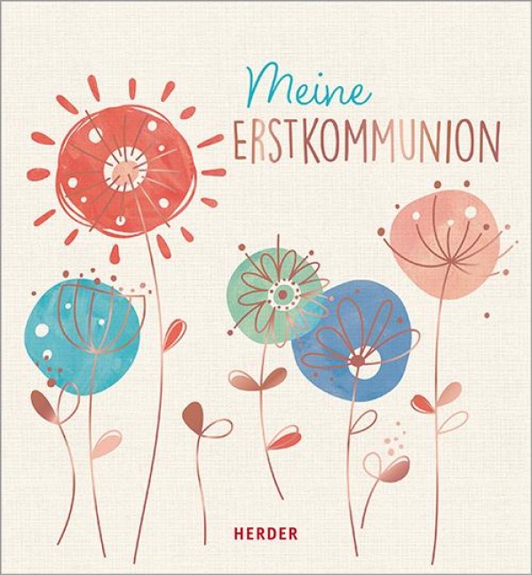 Meine Erstkommunion Erinnerungsalbum Floral - 