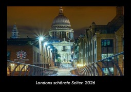 Cover-Bild zum Titel 'Londons schönste Seiten 2026 Fotokalender DIN A3' von 'Tobias Becker'