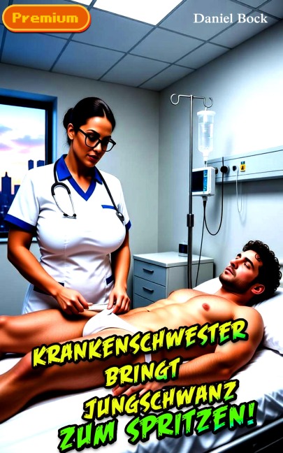 Krankenschwester bringt Jungschwanz zum spritzen - Daniel Bock