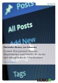 Cover-Bild zum Titel 'Analyse und Konzeption von Content Management Systemen für kleine und mittelständische Unternehmen' von 'Christoffer Riemer, Jan Schwenke'