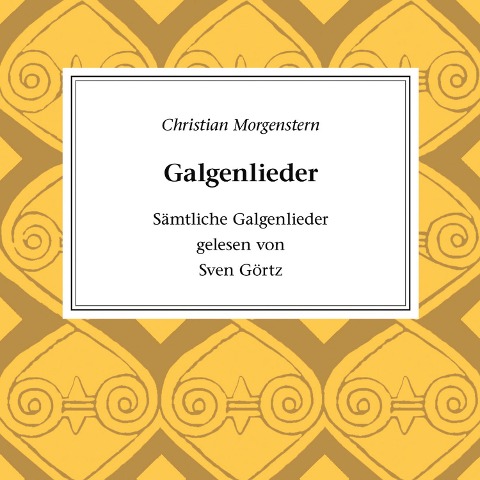 Galgenlieder - Christoph Morgenroth