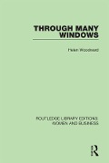 Cover-Bild zum Titel 'Through Many Windows' von 'Helen Woodward'
