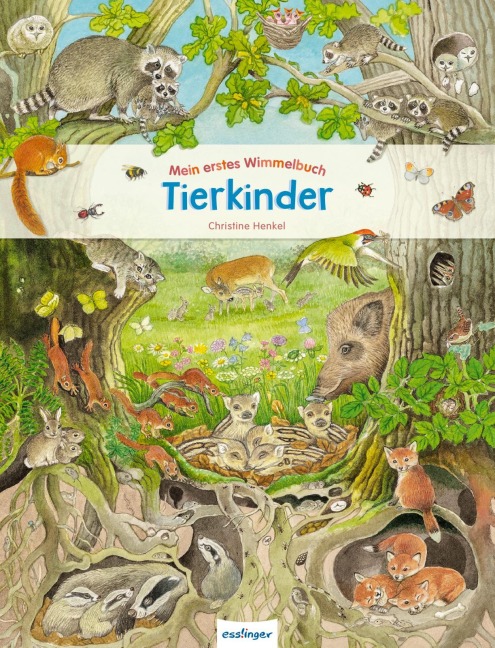 Mein erstes Wimmelbuch: Tierkinder - 