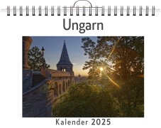 Cover-Bild zum Titel 'Ungarn - (Wandkalender 2025, Kalender DIN A4 quer, Monatskalender im Querformat mit Kalendarium, das perfekte Geschenk)' von 'Louis Klein'