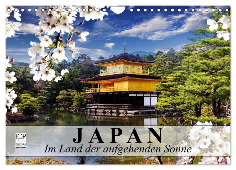 Japan. Im Land der aufgehenden Sonne (Wandkalender 2026 DIN A4 quer), CALVENDO Monatskalender - Elisabeth Stanzer