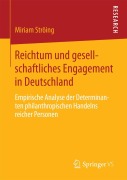 Cover-Bild zum Titel 'Reichtum und gesellschaftliches Engagement in Deutschland' von 'Miriam Ströing'