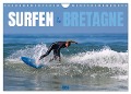 Surfen in der Bretagne (Wandkalender 2024 DIN A4 quer), CALVENDO Monatskalender - Manuela Falke