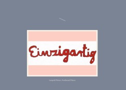 Cover-Bild zum Titel 'Einzigartig' von 'Leopold Pitters, Ferdinand Pitters'