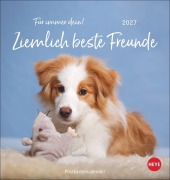 Cover-Bild zum Titel 'Ziemlich beste Freunde Postkartenkalender 2027 - Für immer dein' von ''