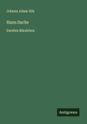Cover-Bild zum Titel 'Hans Sachs' von 'Johann Adam Göz'