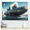 Steampunk Maschinenwelt (hochwertiger Premium Wandkalender 2025 DIN A2 quer), Kunstdruck in Hochglanz - Renate Utz