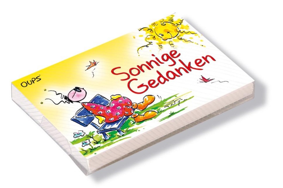 Oups Kärtchenbox - Sonnige Gedanken - Kurt Hörtenhuber