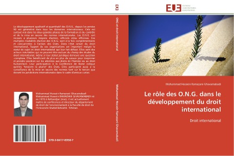 Le rôle des O.N.G. dans le développement du droit international - Mohammad Hossein Ramazani Ghavamabadi