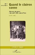Cover-Bild zum Titel 'Quand le clairon sonne' von 'Anne Jacquemart'