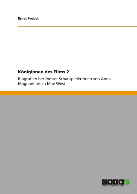 Königinnen des Films 2 - Ernst Probst