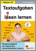 Cover-Bild zum Titel 'Textaufgaben l(e)ösen lernen - 1.-2. Schuljahr' von 'Armin Weinfurter'