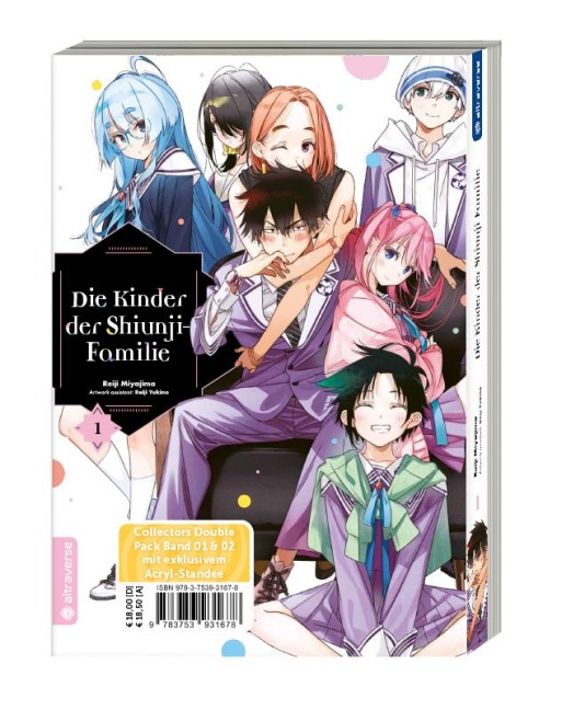 Die Kinder der Shiunji-Familie Collectors Double Pack Band 01 & 02 - Reiji Miyajima, Reiji Yukino