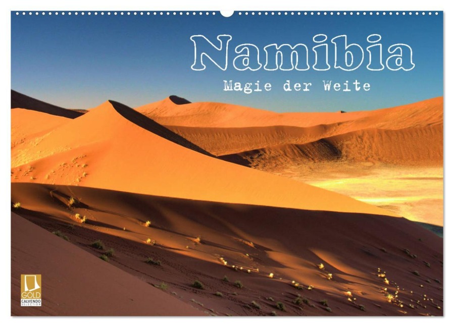 Namibia - Magie der Weite (Wandkalender 2025 DIN A2 quer), CALVENDO Monatskalender - Dirk Stamm