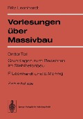 Vorlesungen über Massivbau - F. Leonhardt, E. Mönnig