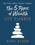 Cover-Bild zum Titel 'The 5 Types of Wealth Life Planner' von 'Sahil Bloom'