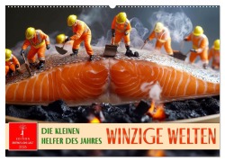 Cover-Bild zum Titel 'Winzige Welten - die kleinen Helfer des Jahres (Wandkalender 2026 DIN A2 quer), CALVENDO Monatskalender' von 'Peter Roder'
