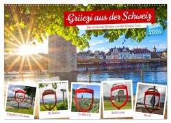 Grüezi aus der Schweiz (Wandkalender 2026 DIN A2 quer), CALVENDO Monatskalender - Christa Kramer