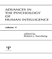 Advances in the Psychology of Human Intelligence - 