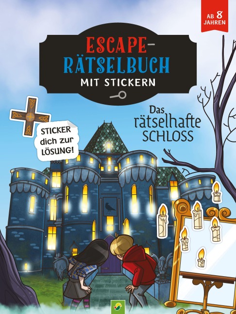 Escape-Rätselbuch mit Stickern: Das rätselhafte Schloss - 
